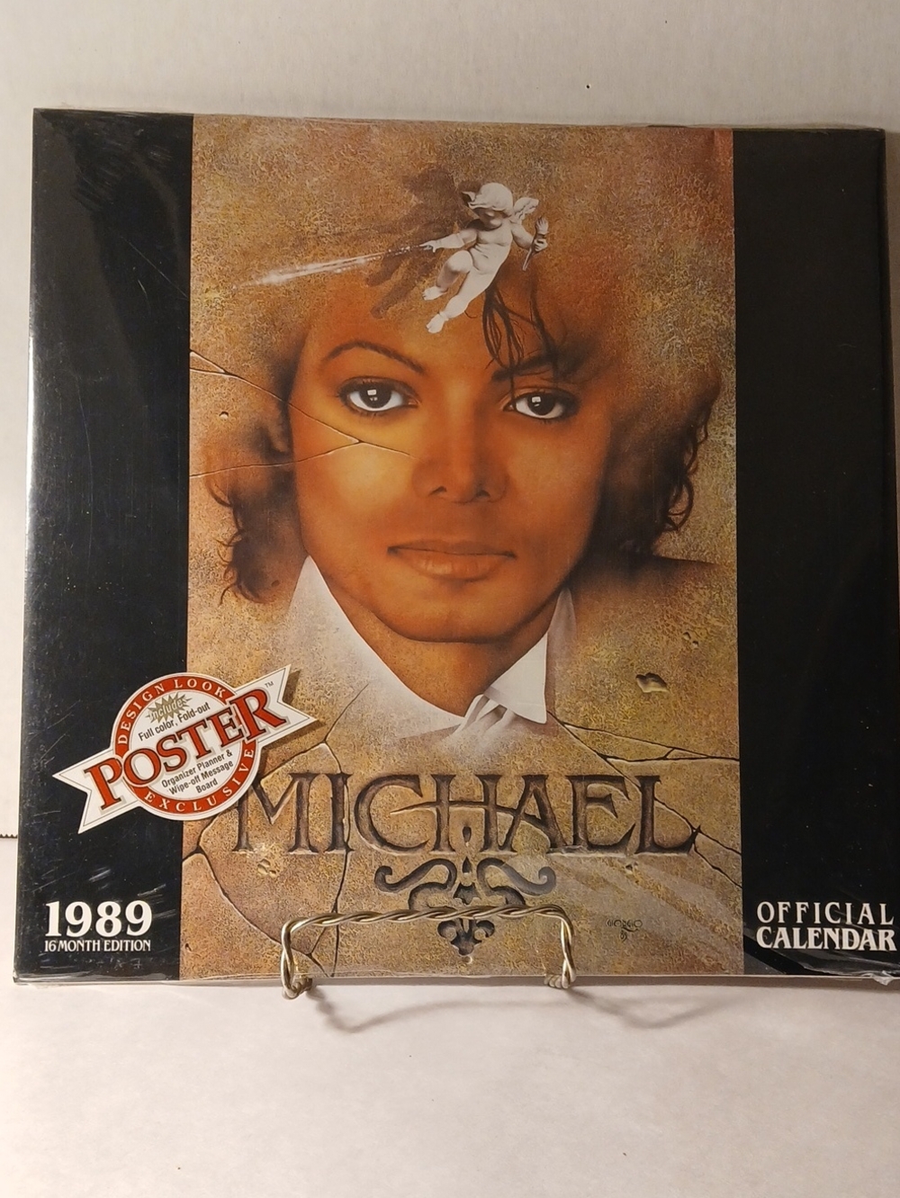 Michael Jackson Sealed Bad Era RARE Official 1989 16 Month Edition Calender